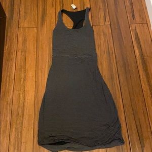 Athleta Striped Sleeveless Tank Dress